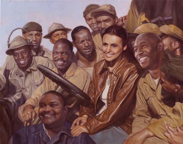 Chris Hopkins - Oil Painter - Tuskegee Airmen - The Eagles Fly With The Dove Chris Hopkins - Oil Painter - Tuskegee Airmen - The Eagles Fly With The Dove